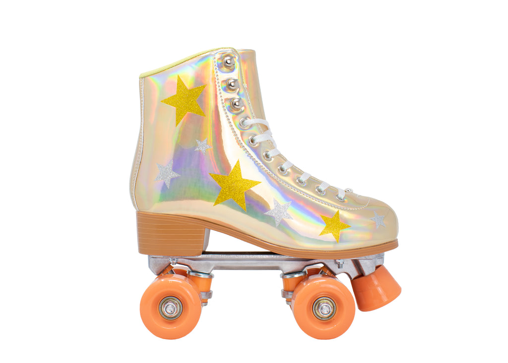 Gold Star Design Roller Skates