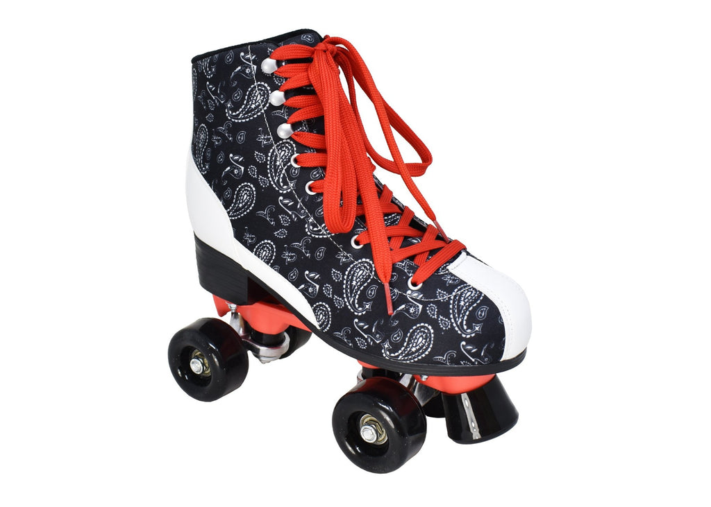 Black Bandana Roller Skates