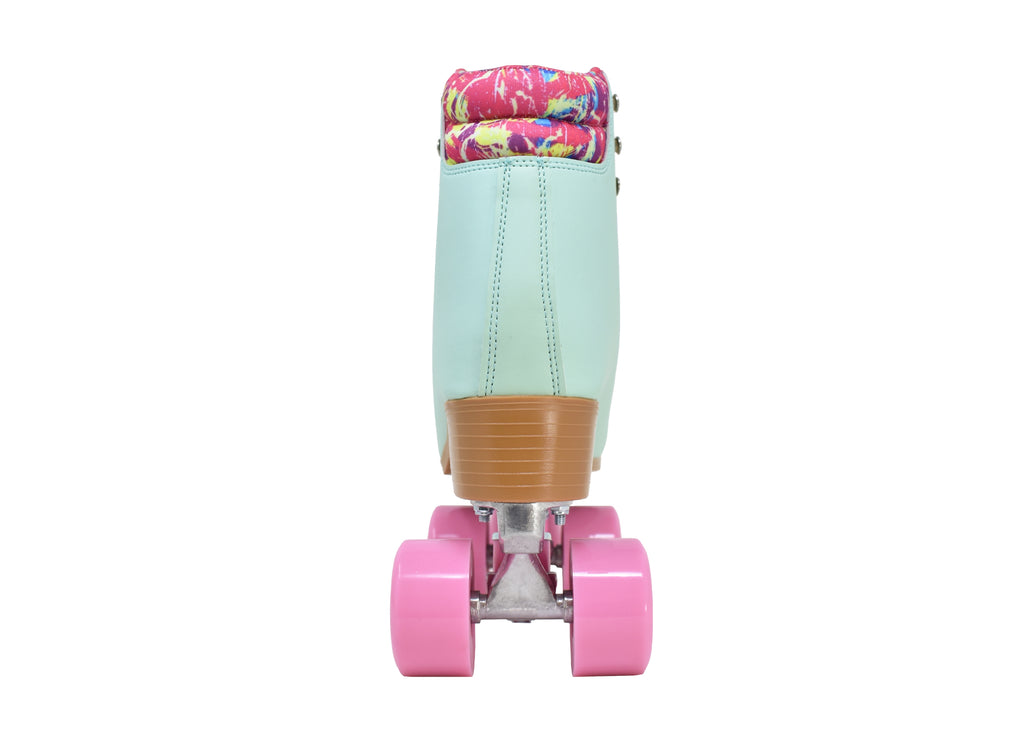 Core Mint Quilted Roller Skates