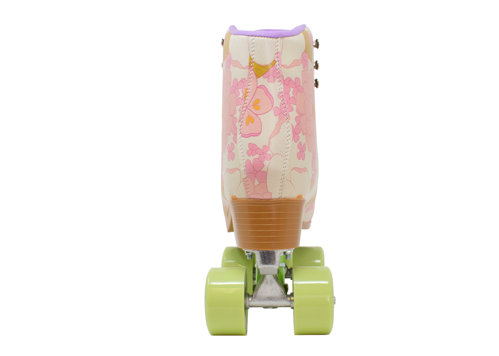 Floral Pastel Roller Skates